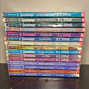 Goosebumps lot‎ 15 books Mostly 1st Edition 1st Print Collectible Spooky Stories